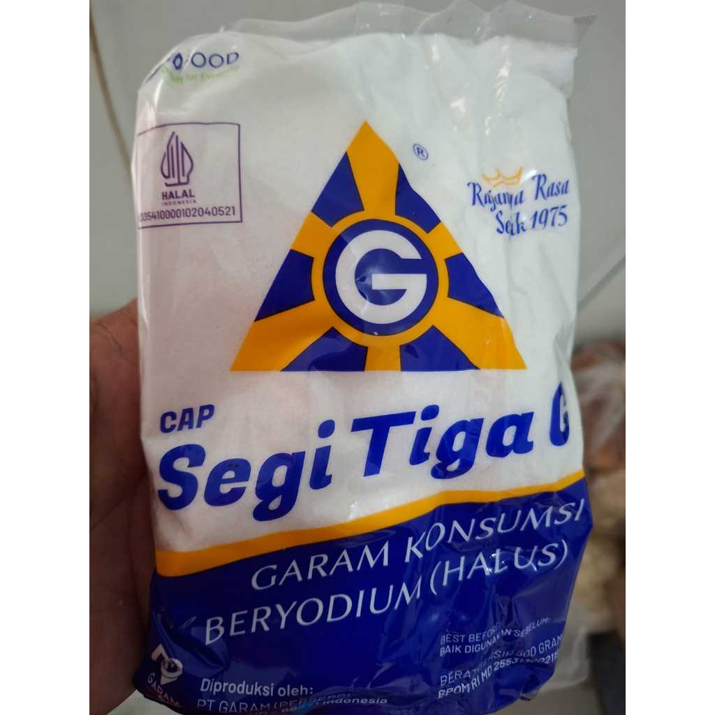 

GARAM SEGITIGA G, GARAM MURAH BERYODIUM GARAM BUMN