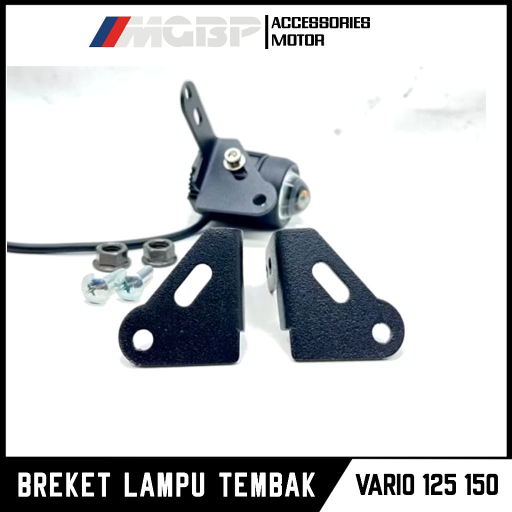 Breket Lampu Kolong Vario 125 150 Bracket Lampu Tembak Foglamp Vario 2018-2024