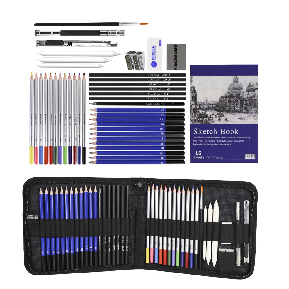 

KODE C34T Set Alat Gambar 417798 Buah Set Lukisan Pensil Warna Alat Gambar Pensil Berwarna Memberikan sebuah buku sketsa
