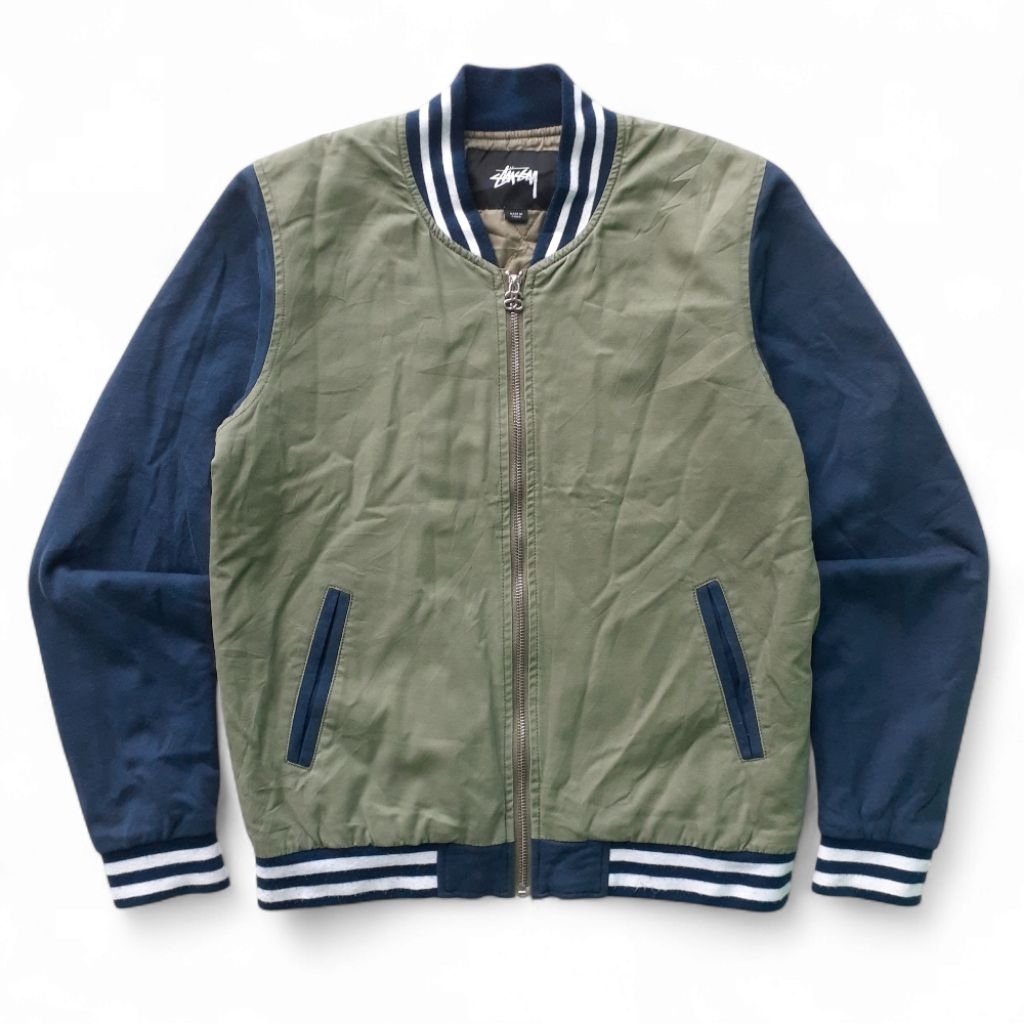 STUSSY VARSITY BOMBER JACKET