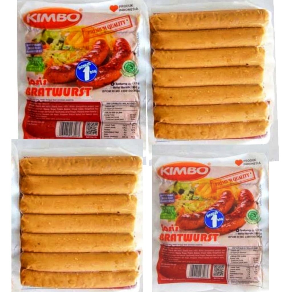 

Kode G. Kimbo Sosis Bakar Original 500 Gr Isi 7