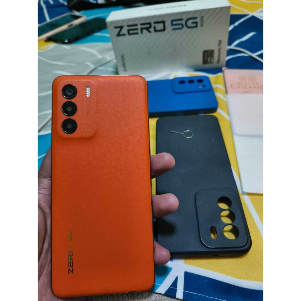 Infinix Zero 5G 2023 ram 8 gb Internal 256 gb bekas full set second lengkap