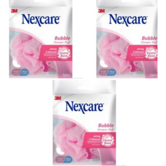 Nexcare Bubble Shower Puff