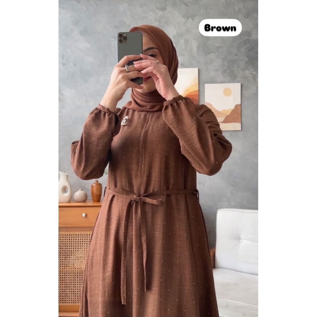 Ayra Mute  Dress ,Qiara Dress ORI jannat.id