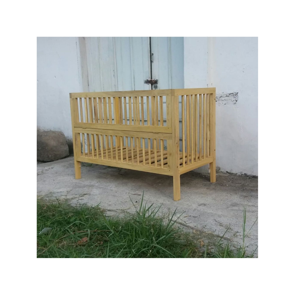 (Kayu Lama) Box Keranjang Bayi kayu jati