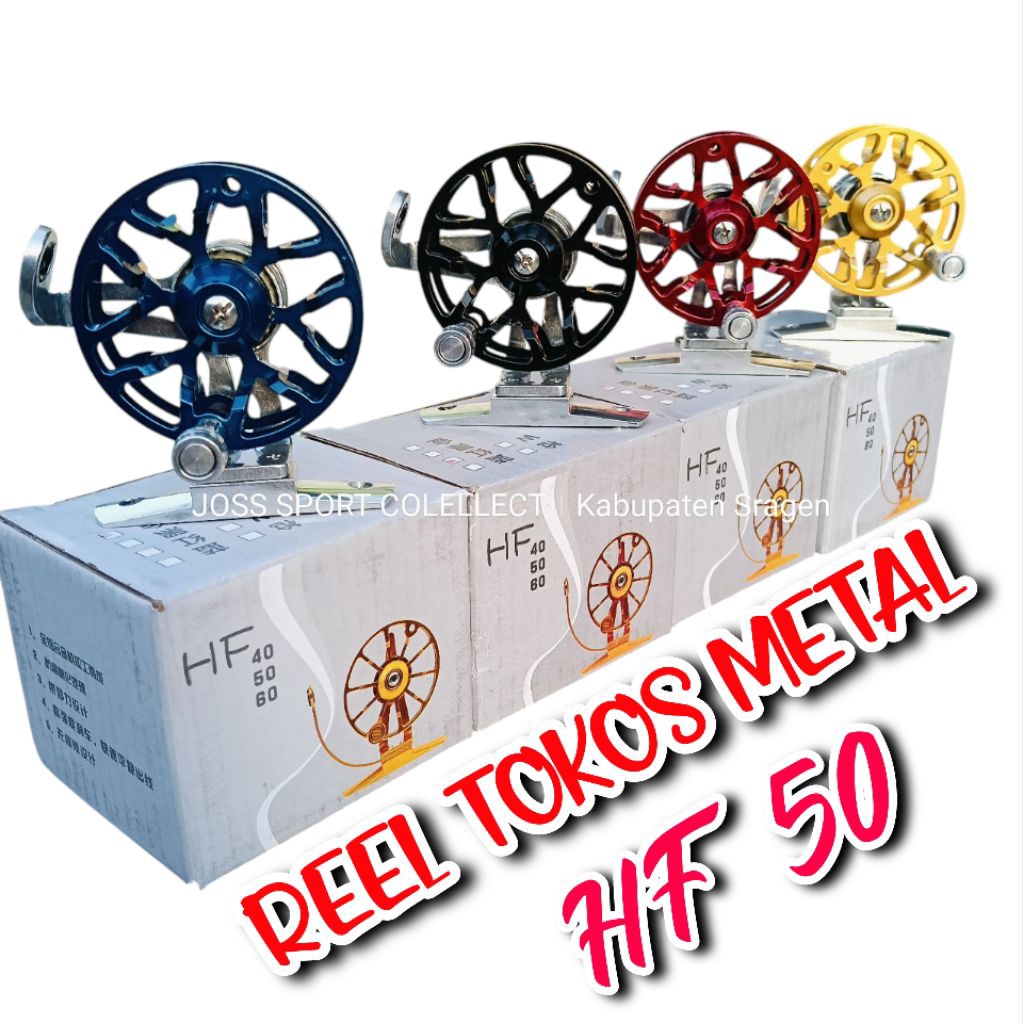 Tokos metal HF 50 reel tokos metal stainliss