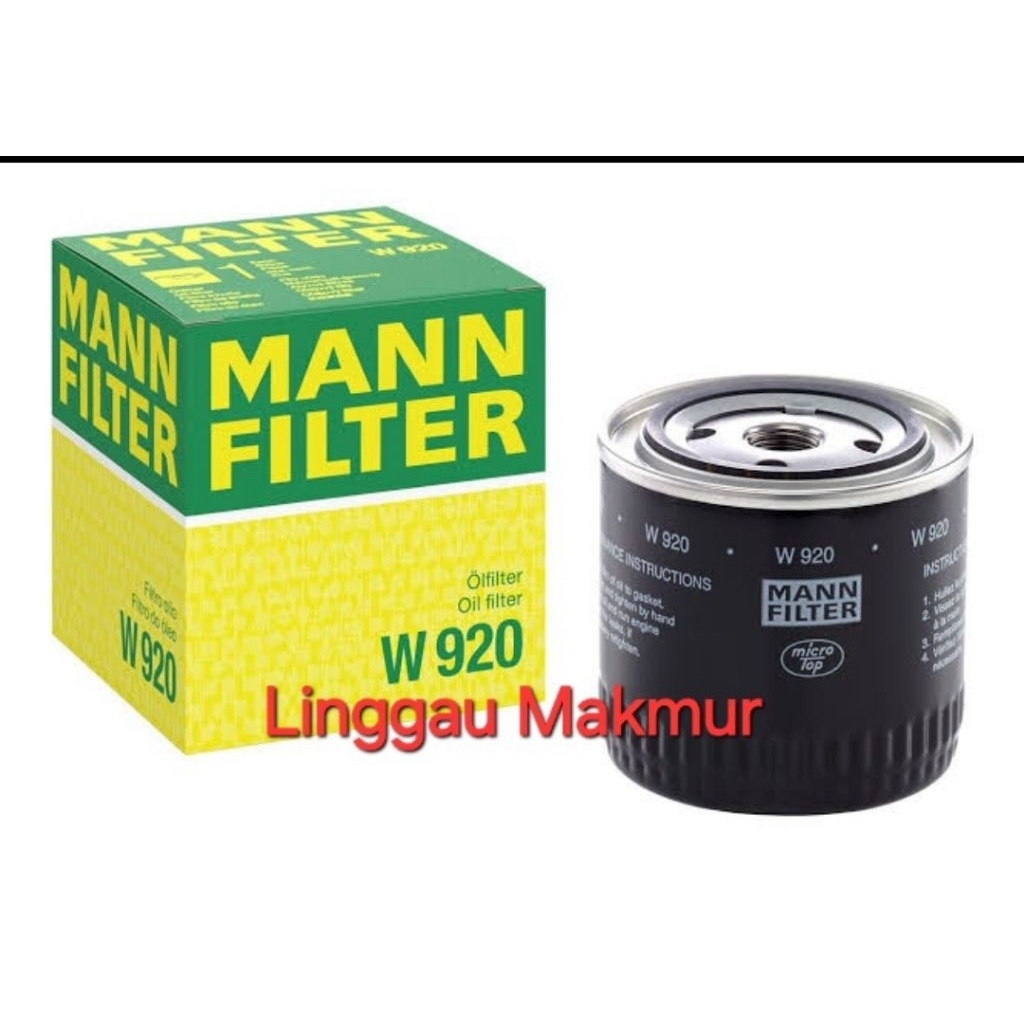 Filter Oli / Oil Filter Scania 173171 Deutz Volvo W920 W 920 Mann Filter