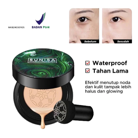 ❤KOZMIA❤ SUNISA BPOM ORIGINAL | SUNISA ORIGINAL BEDAK CC Cushion BB Cream / Foundation / BB Cushion 