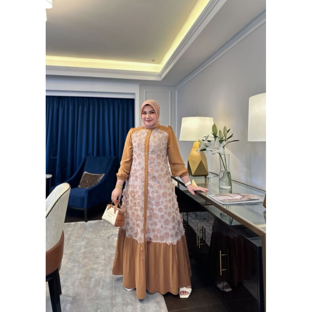 Terbaru Abaya NewLusy Airflow Dress// Romario Dress By New Lusy//Amerta Dress
