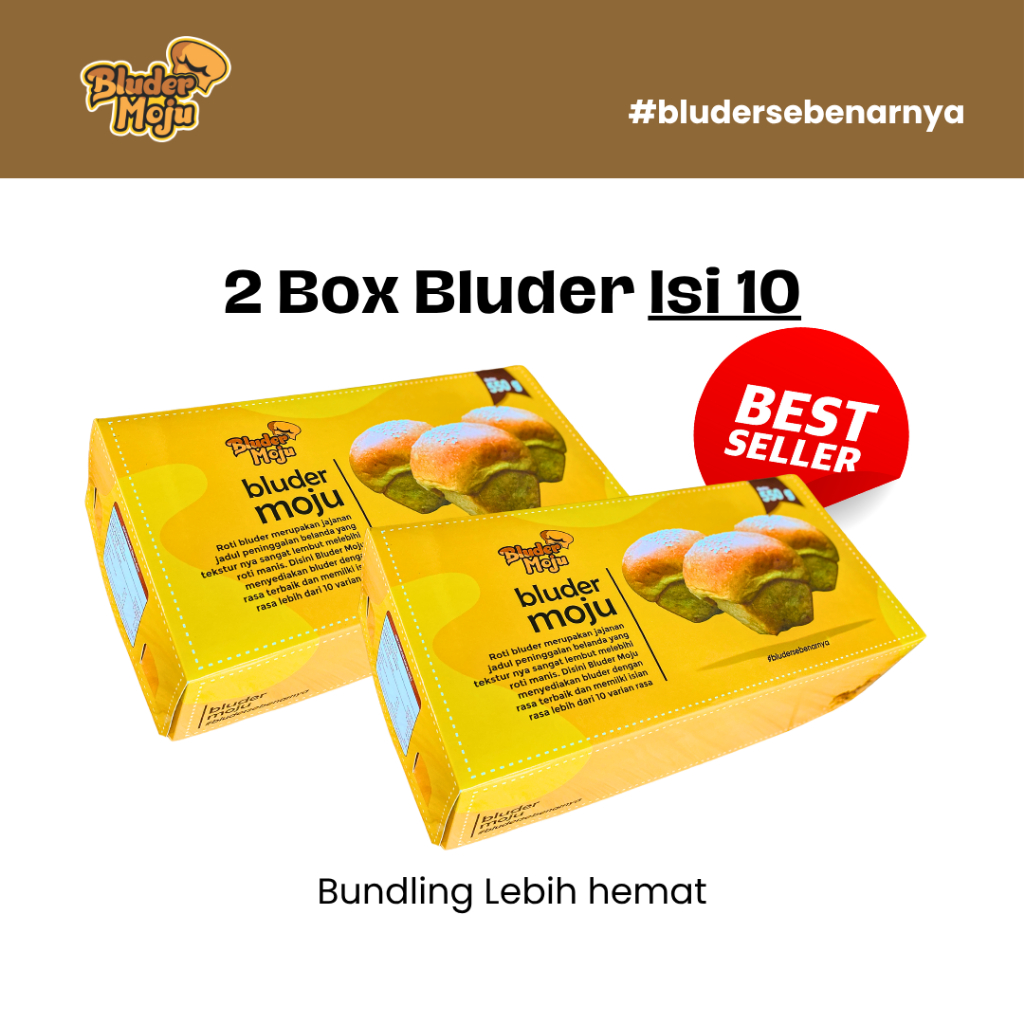 

2 box Bluder Moju Asli Madiun isi 10 TERMURAH dikirim dengan aman