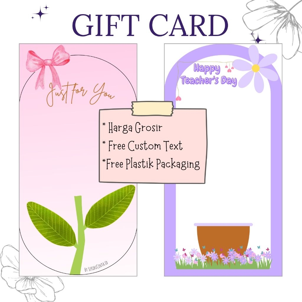 

[GROSIR] Gift Card | Kertas Buket | Flower Card | Jedai Holder | Kertas Packaging | Kertas Bunga
