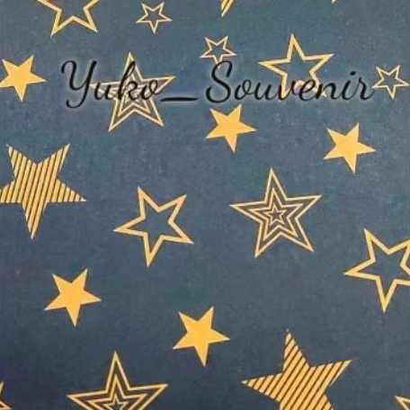 

Kertas Kado Bintang Sansan Wawa Doff Kertas Kado Sanwa Bintang Tebal kertas Kado Sanwa Star