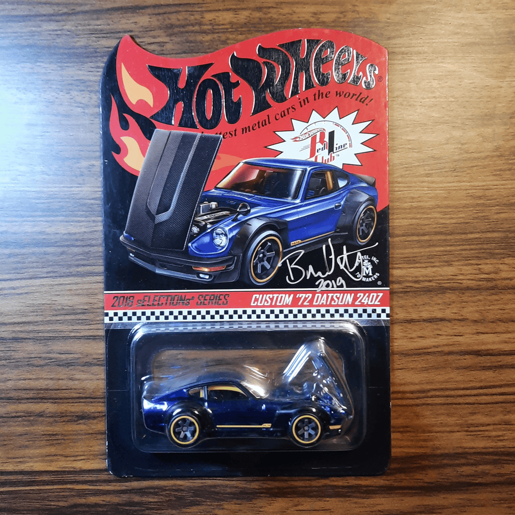 Hot Wheels RLC Custom 72 Datsun 240Z Special Signed