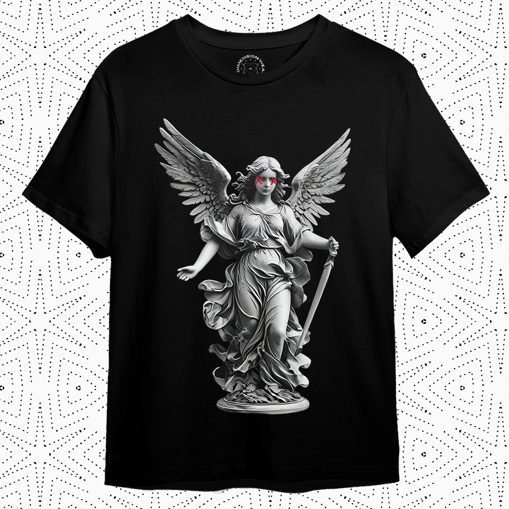 3DimensionWear - Kaos Distro Premium Original 3D Angel Of Truth - DM0760