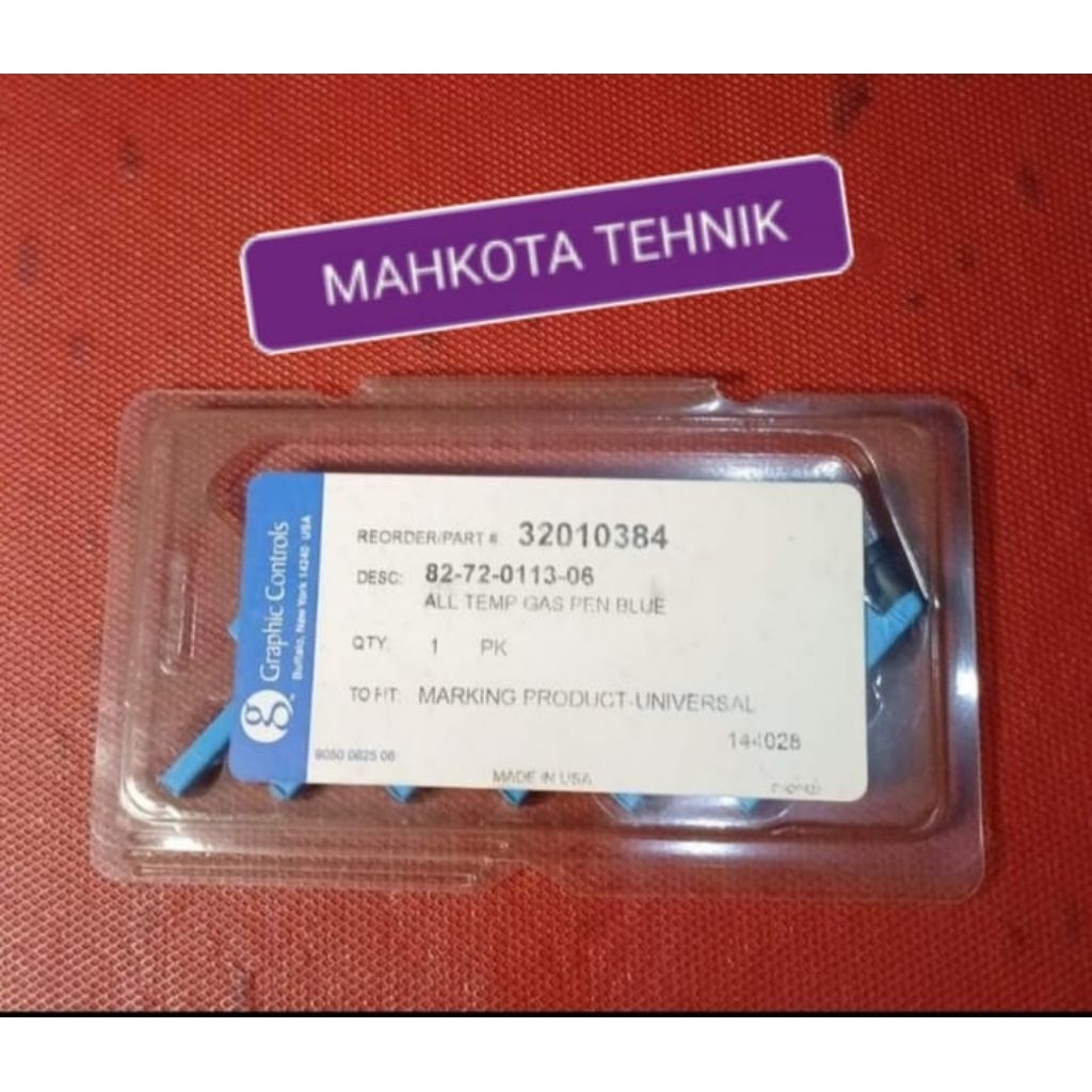 

Rekomendasi Disposable Pen Blue Marker, Chart Paper Recorder 82-72-0113-06