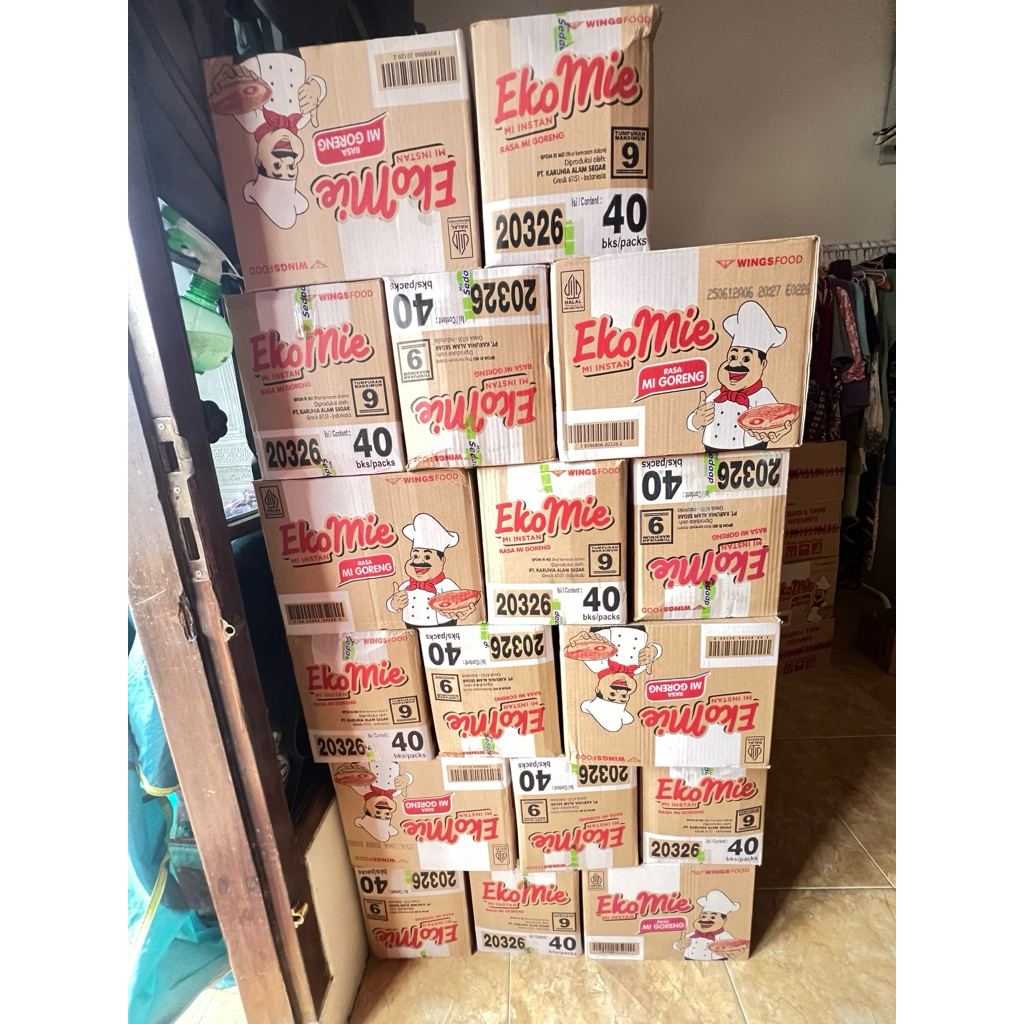 

EKOMIE GORENG 1 DUS ISI 40PCS