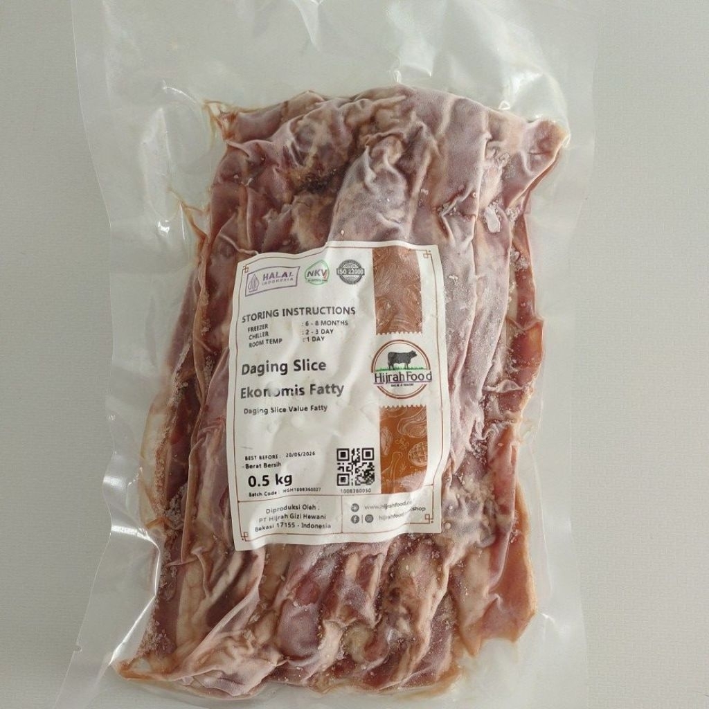 

Daging Slice Ekonomis Fatty 0,5 kg