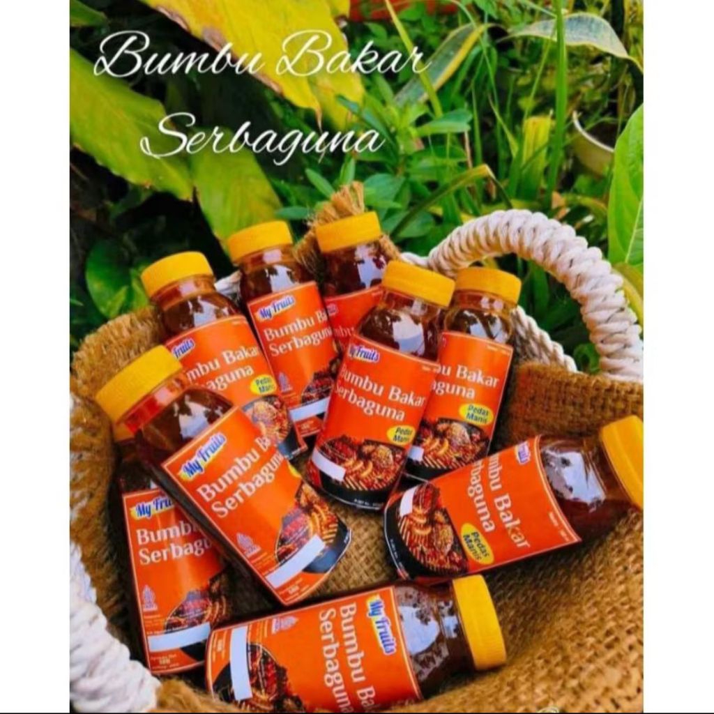 

bumbu bakar serbaguna tinggal oles,bumbu bakar my fruits