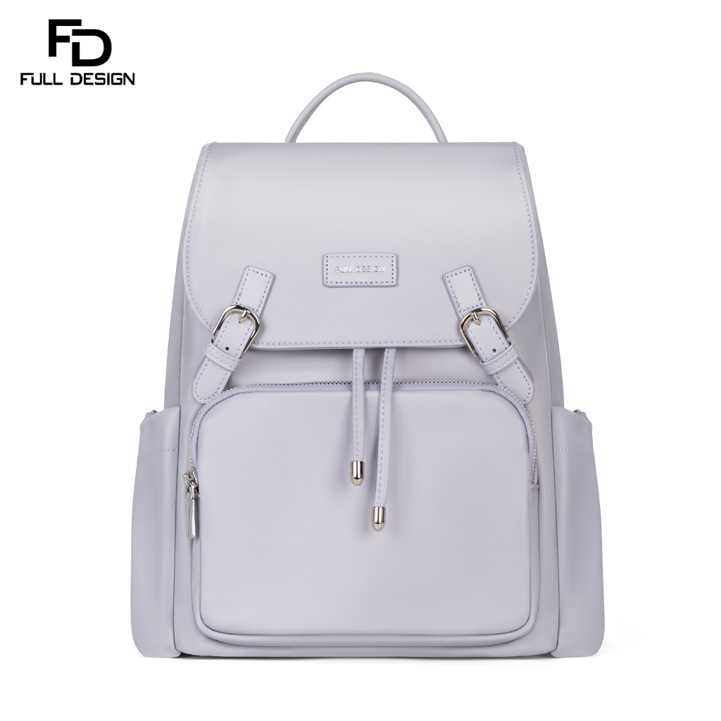 FULL DESIGN Song Wanita Tas Ransel Wanita Anti Air Laptop 13.3 Inci Backpack