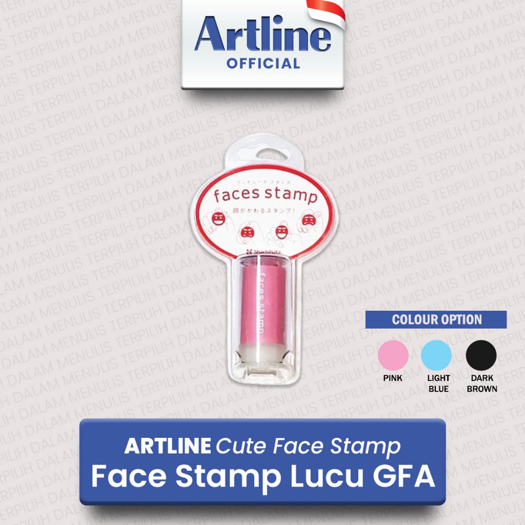 

ARTLINE Face Stamp Stempel Lucu GFA