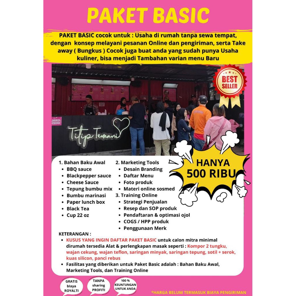 

Titip Temani Kemitraan Paket Basic