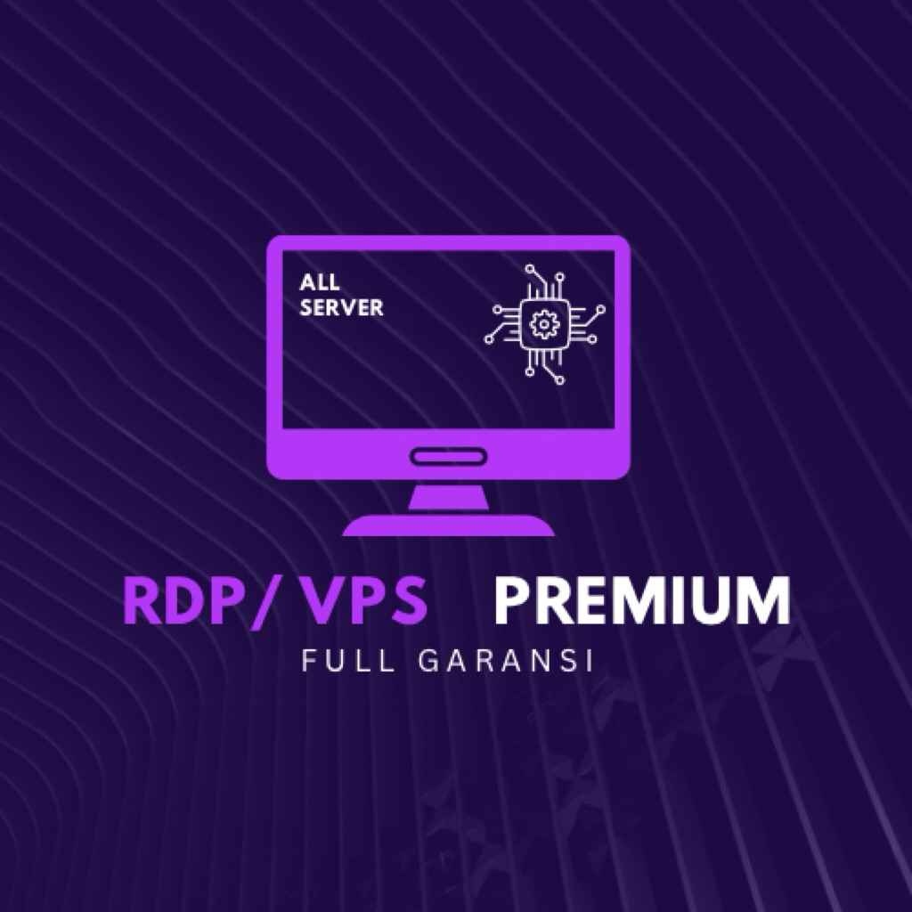 Rdp/ vps premium fullgaransi speed 4/31 8/64 sg indo