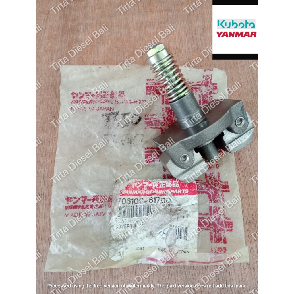 YANMAR GOVERNOR ASSY KUPU KUPU GUBERNUR TS 50 706100-61700 ORIGINAL