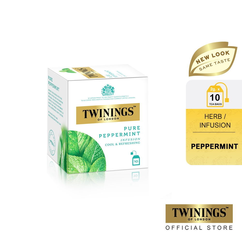

[Pre-order] Twinings Teh Hitam Celup (Peppermint) 10x2g