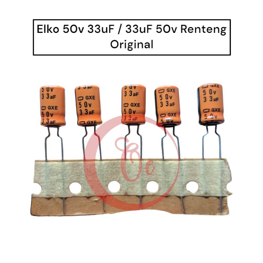 Elko 50v 33uf / 33uf 50v Renteng Oren
