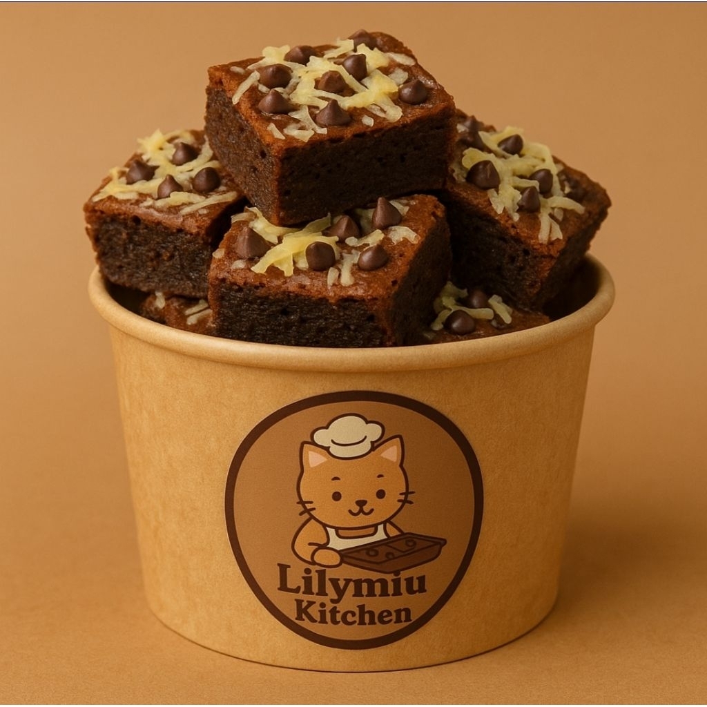 

Fudgy Brownies Bites Kemasan 12oz
