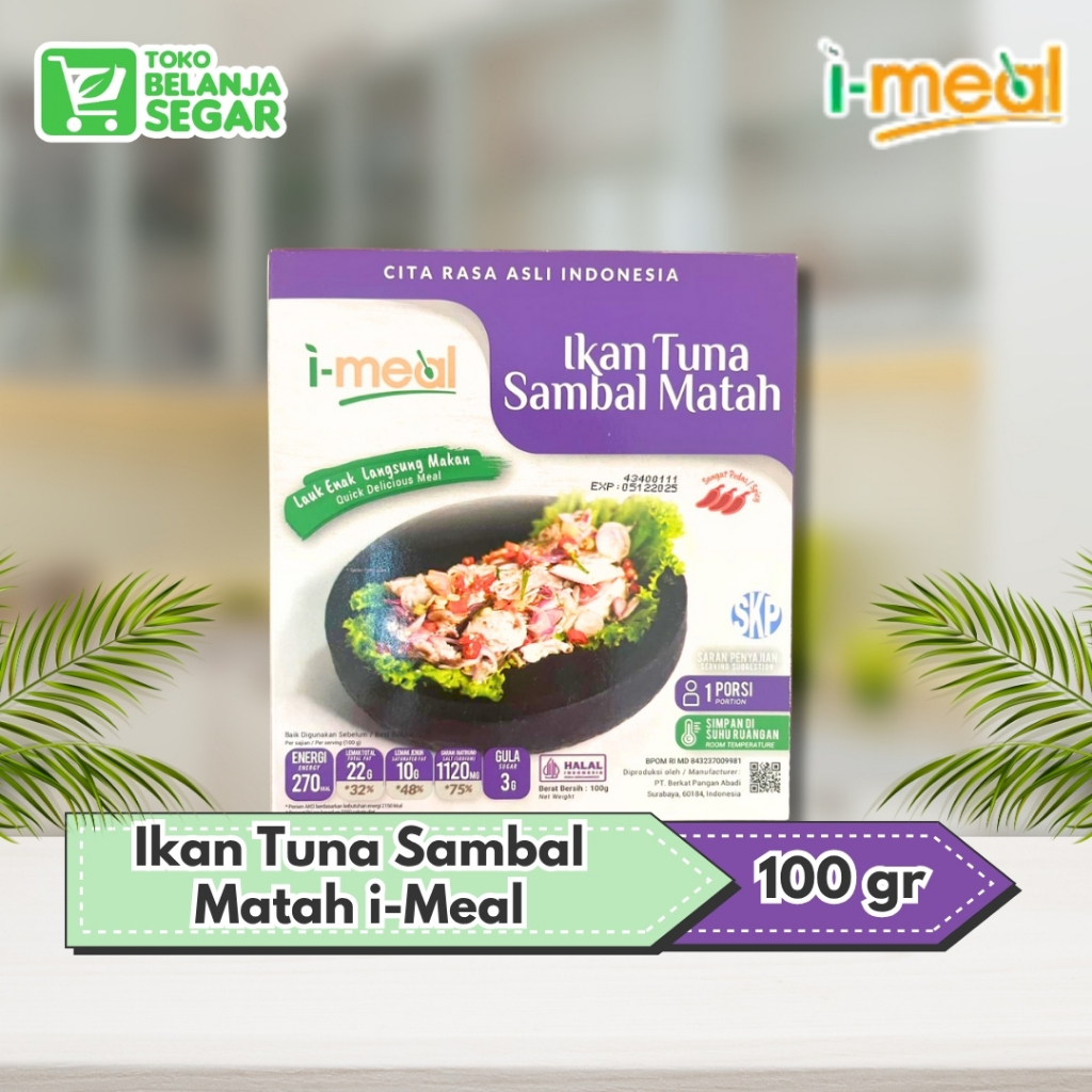 

Ikan Tuna Sambal Matah (100 gr) - I Meal