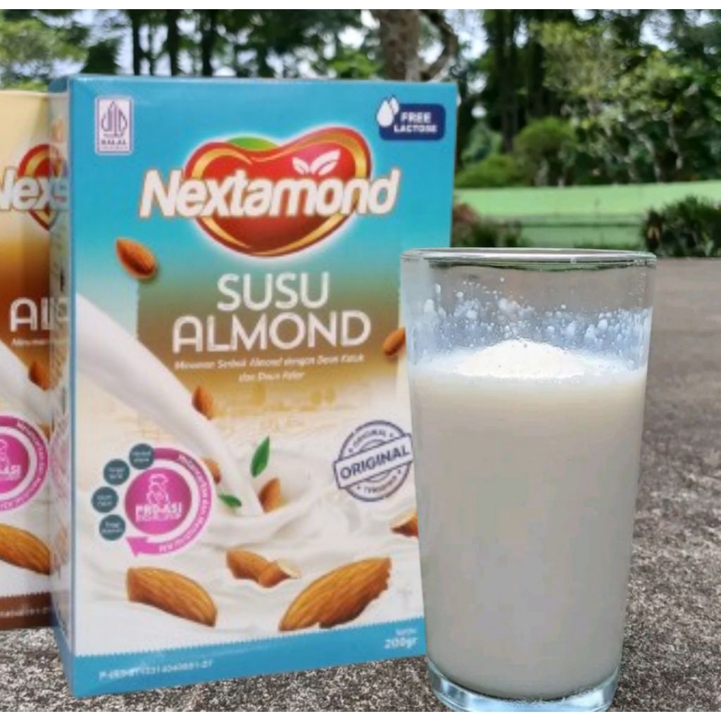 

Nextamond Susu Almond Plus Daun Katuk Dan Kelor Pro Asi Boster 200 Gram