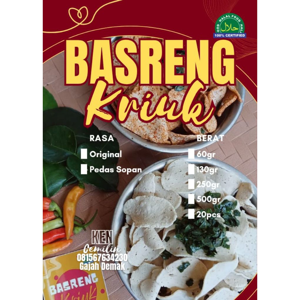 

BASRENG KOIN IKAN TENGIRI PREMIUM PEDAS 500GR