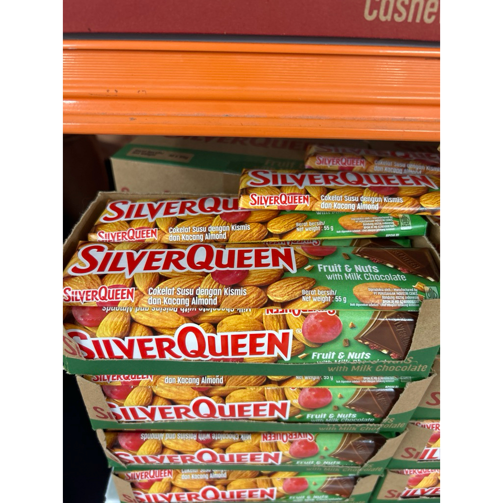 

Silverqueen almonds fruit & nuts 55gr