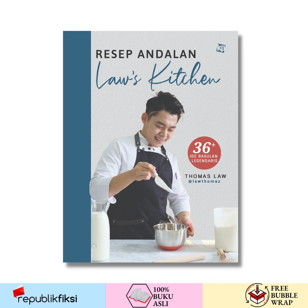 Buku Resep Andalan Law's Kitchen - Thomas Law - Kawan Pustaka