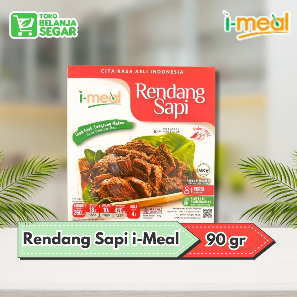 

Rendang Sapi (90 gr) - I Meal
