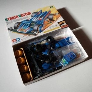 Tamiya Mini 4WD Strato Vector w/ 13mm Ball Bearing