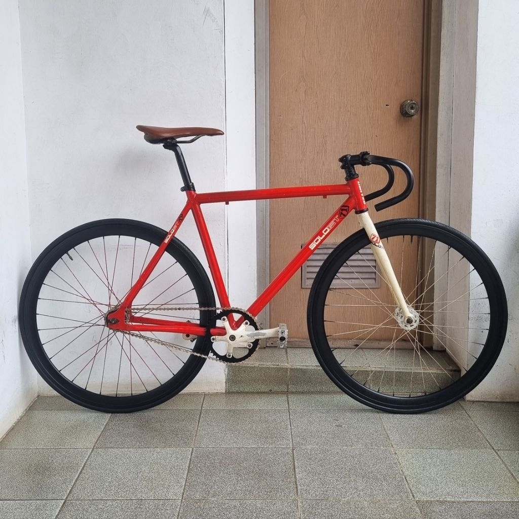 Fullbike fixie soloist 71 alloy. Doltrap size 52