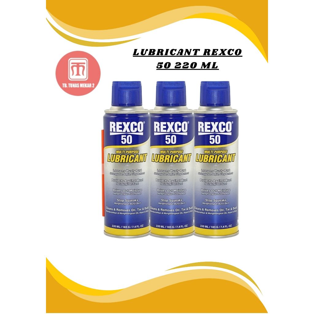 Rexco Multi Purpose Lubricant 50 Lb/220ml