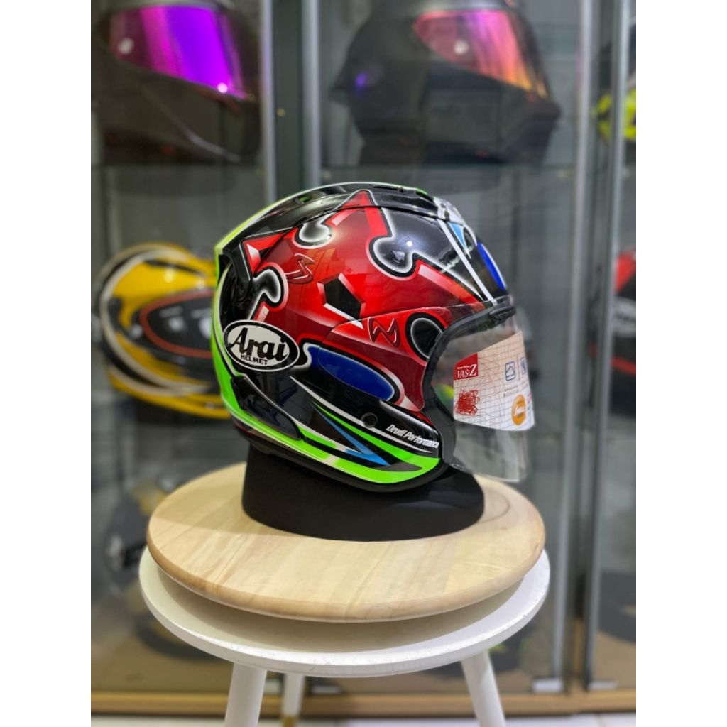 Helm halfface Vz ram vzram premium nakano shuriken green not scott tsr ram4 ram5
