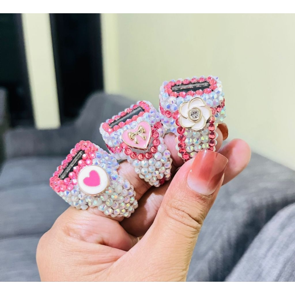 New tasbih hias cincin LED alarm lampu