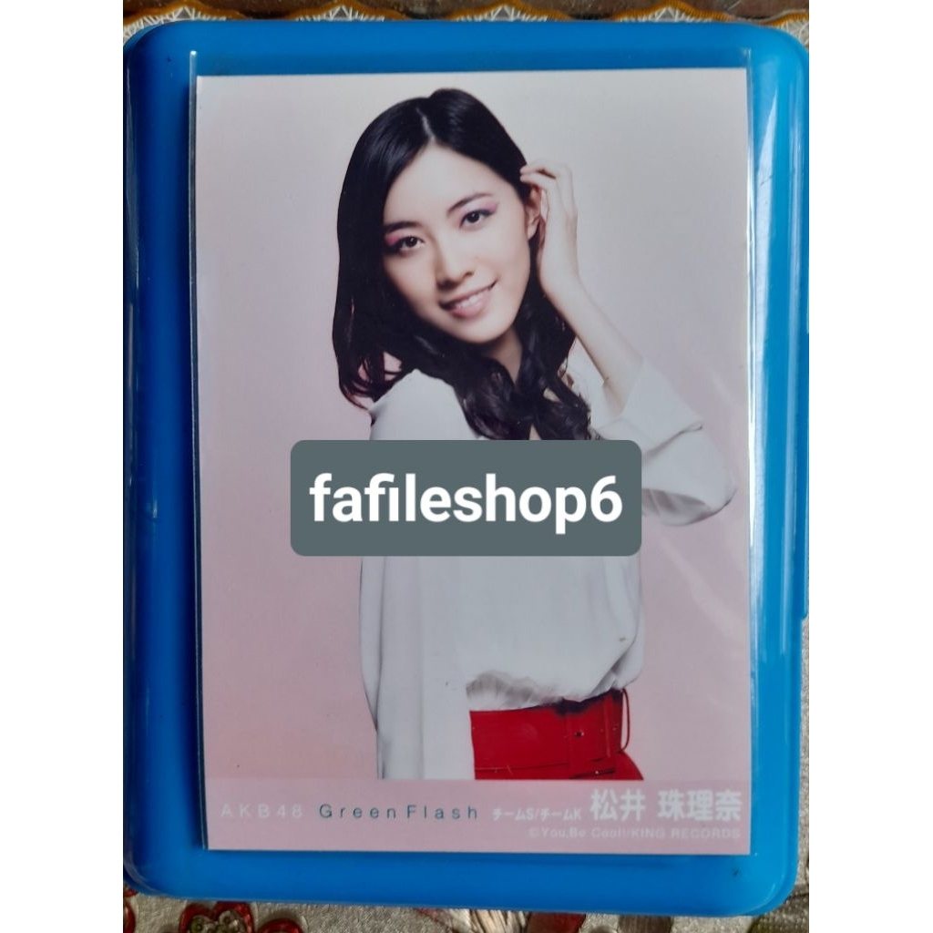 Photopack PP Photo Matsui Jurina Green Flash or coupling single Halloween Night Ippome Ondo