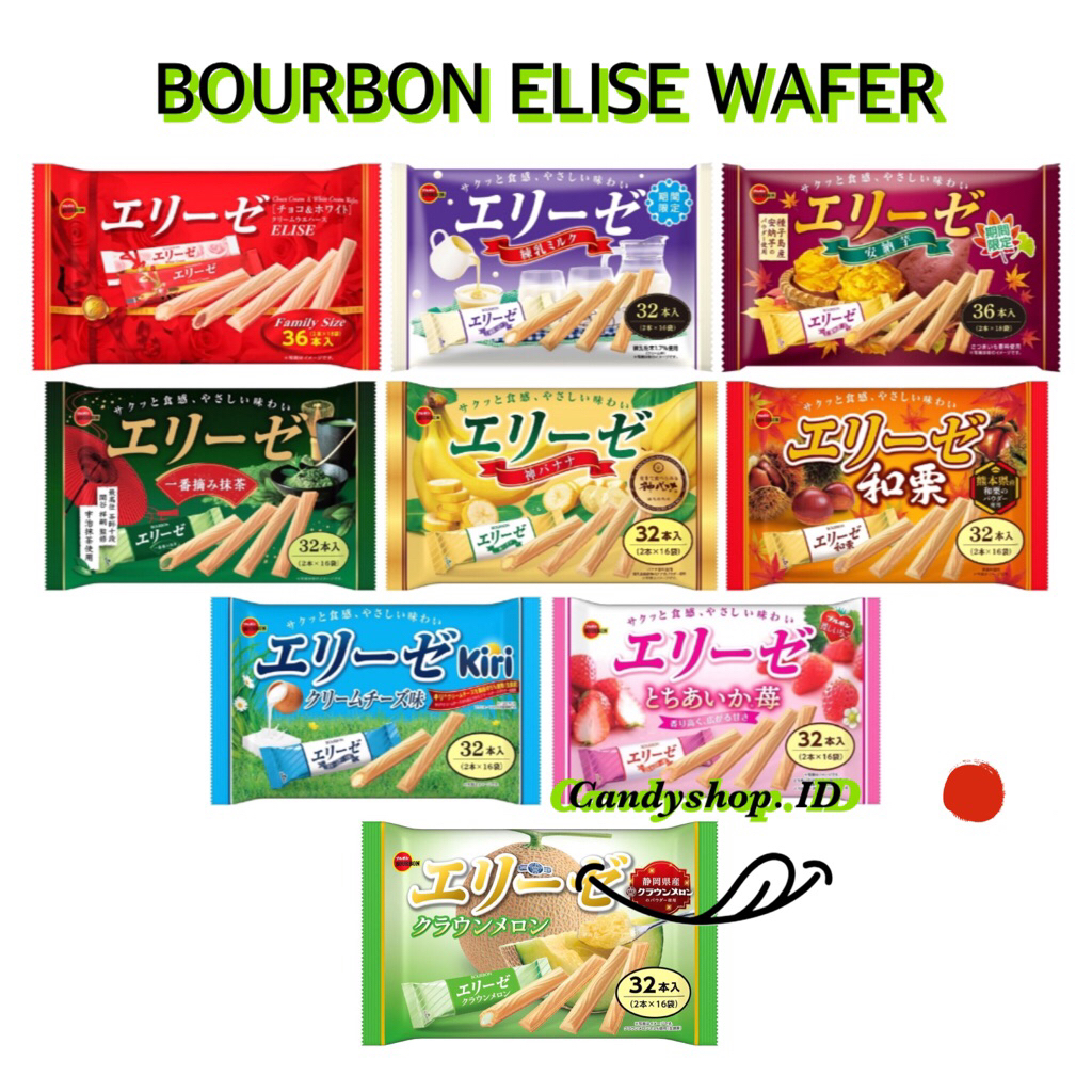 

BOURBON ELISE WAFER JAPAN