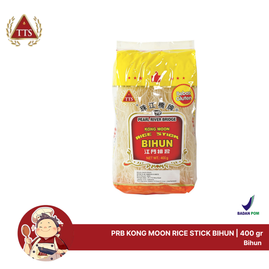 

TTS PRB Kong Moon Rice Stick Bihun | Bihun 100% Beras Murni