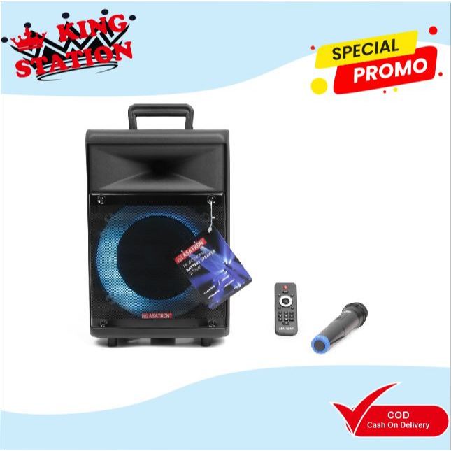 Speaker Portable Asatron OLYMPUS 8 INCH .