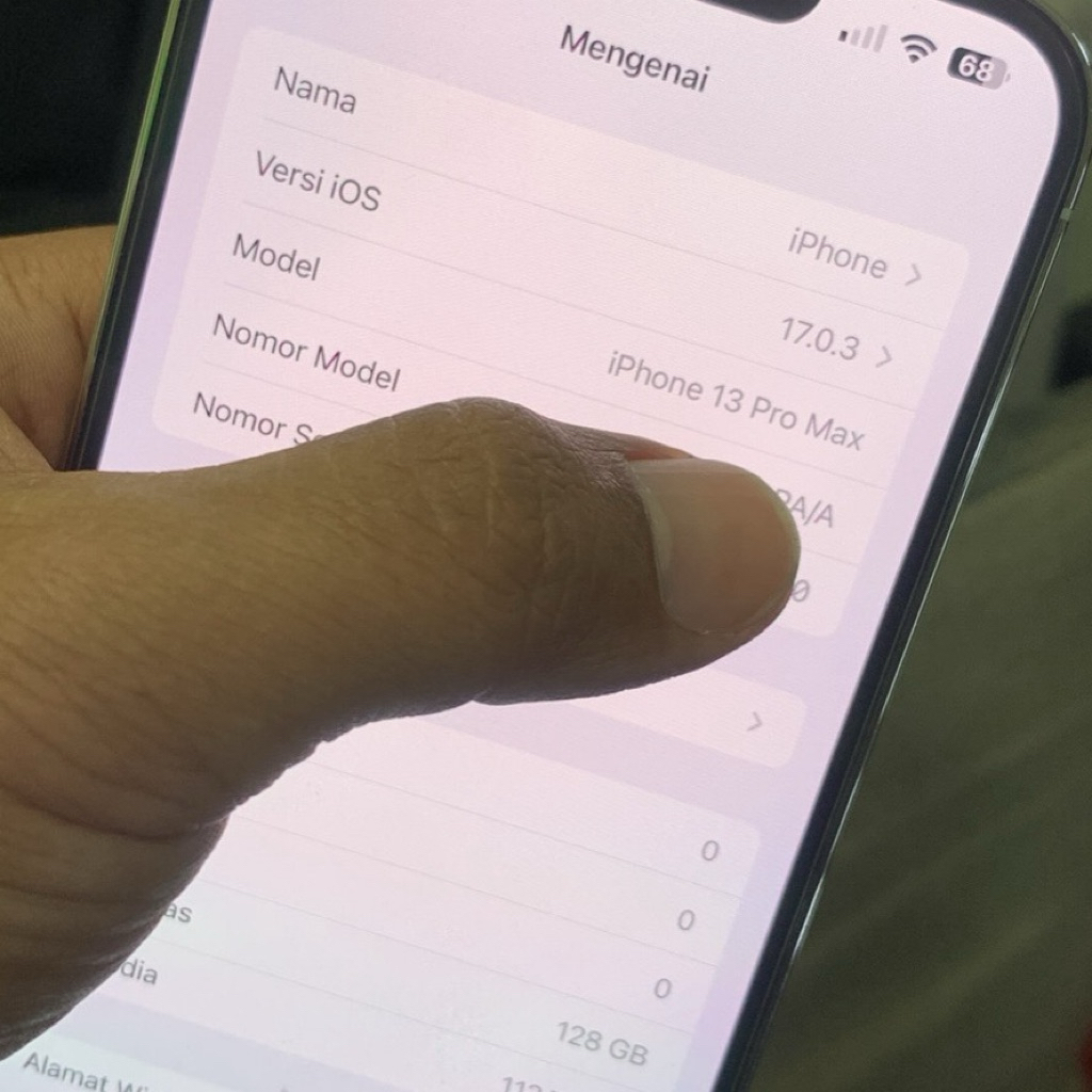 iphone 13 promax 128GB resmi iBox like new