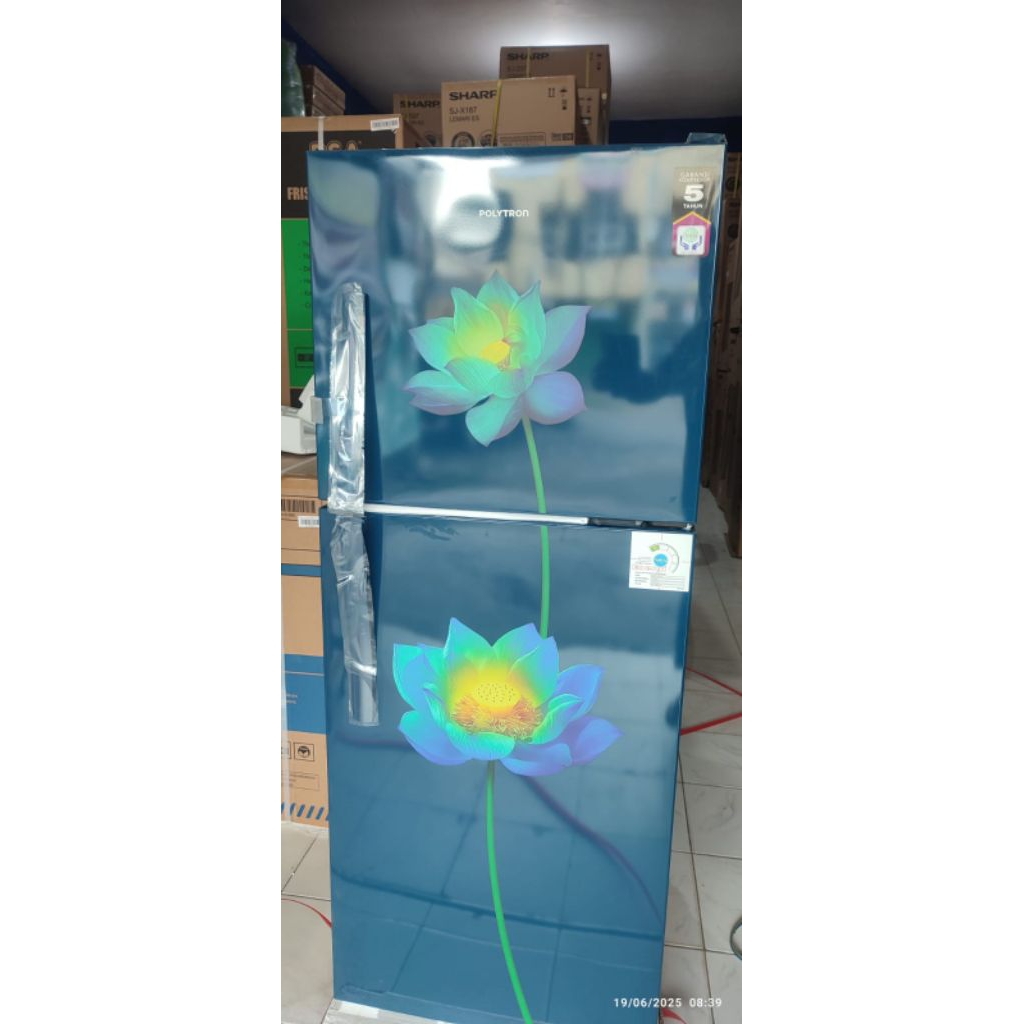 KHUSUS CARGO KULKAS 2 PINTU POLYTRON PRB 217 PROMO