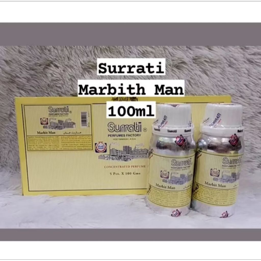 termurah marbit man surrati 100ml original FREE Botol Tola 12ml