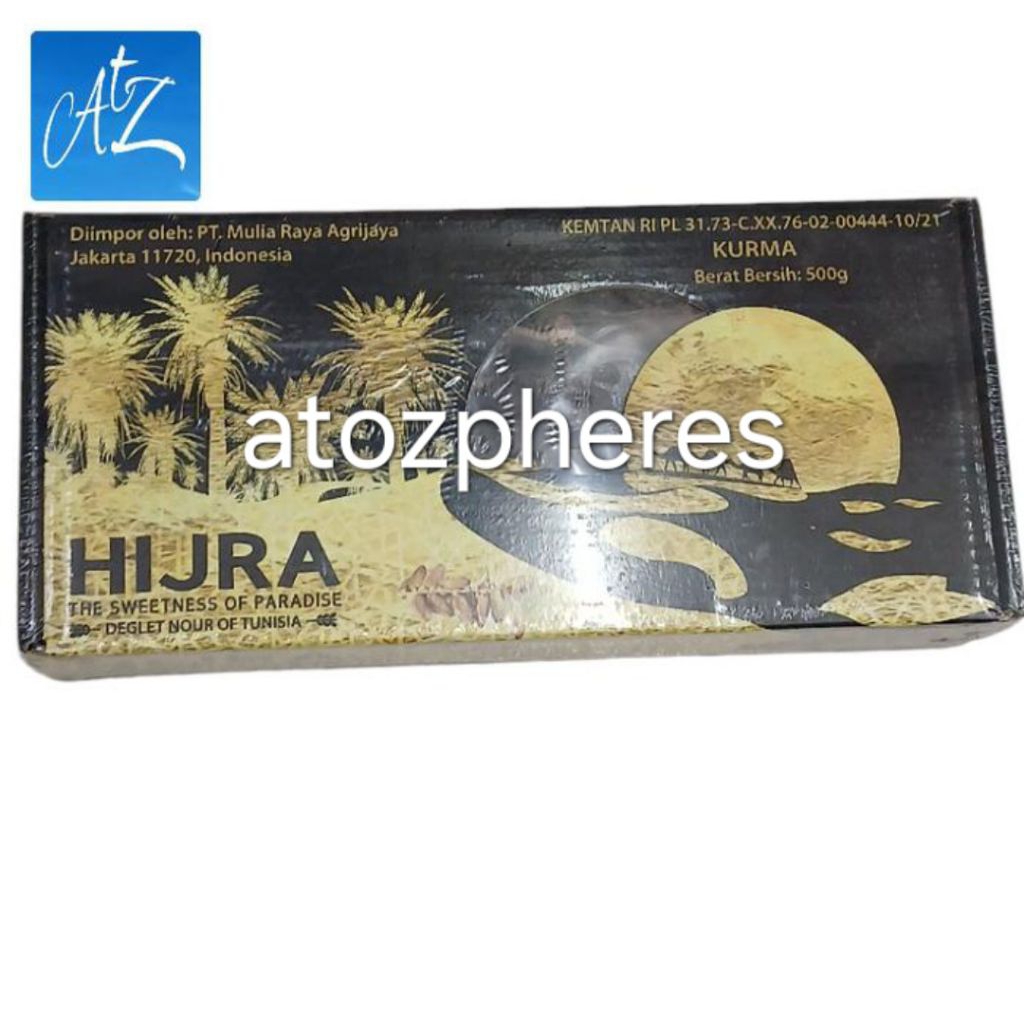 

Buah kurma tangkai HIJRA THE SWEETNESS OF PARADISE DEGLET NOUR OF TUNISIA 500g