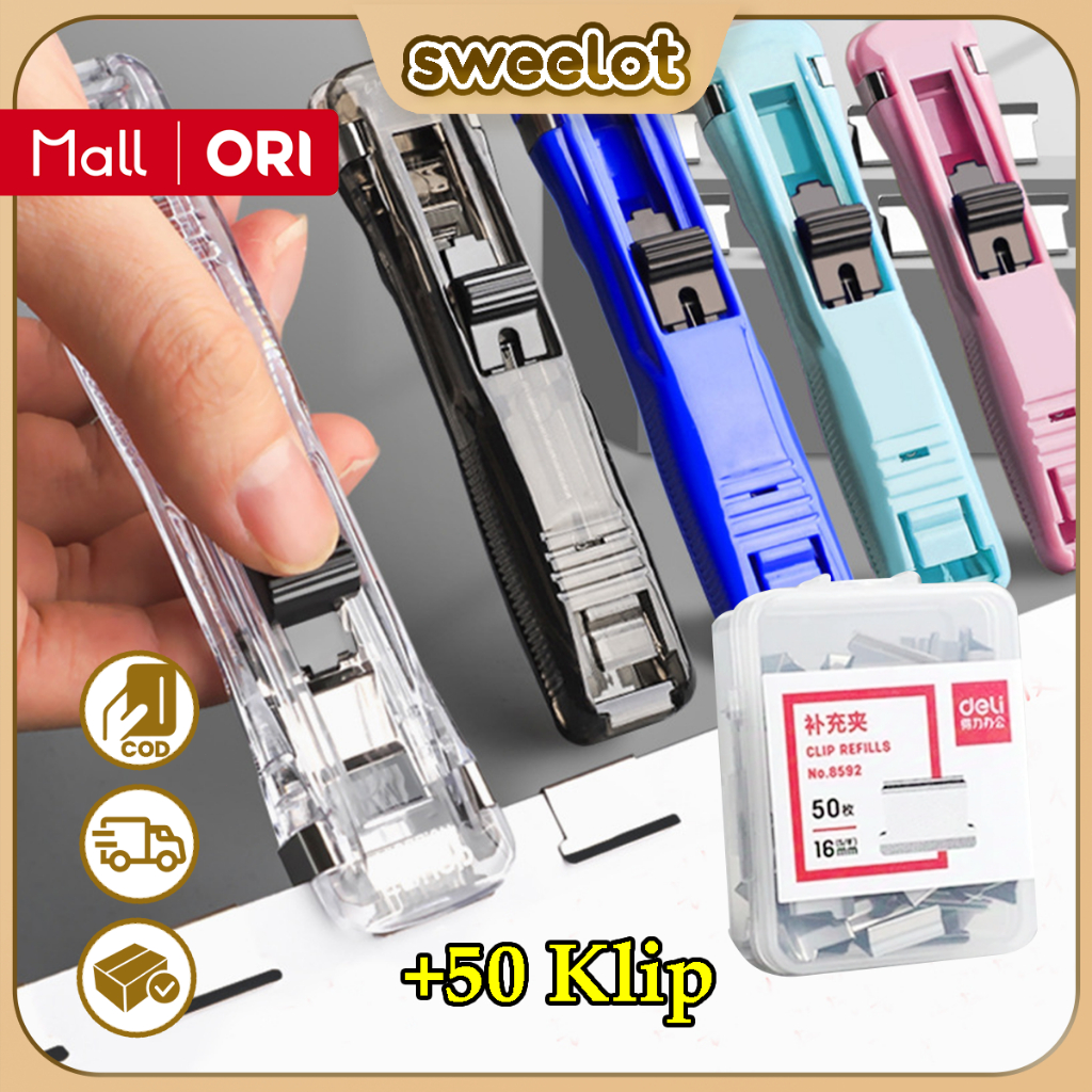 

Klip Penjepit Dorong Penjepit Dorong Lembar Ujian Dokumen Gulungan Kertas Desain Estetik Klip Stapler Stapler Pengunci Mini Tempat Penyimpanan Transparan